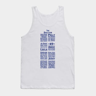 TARDIS Companions Tank Top